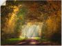 Artland Artprint Licht aan het eind van de tunnel... als artprint op linnen muursticker in verschillende maten - Thumbnail 1