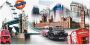 Artland Artprint Londen Skyline collage IV als artprint op linnen poster muursticker in verschillende maten - Thumbnail 1