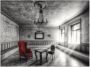 Artland Artprint Lost Place rode fauteuil als artprint van aluminium artprint voor buiten artprint op linnen poster muursticker - Thumbnail 1