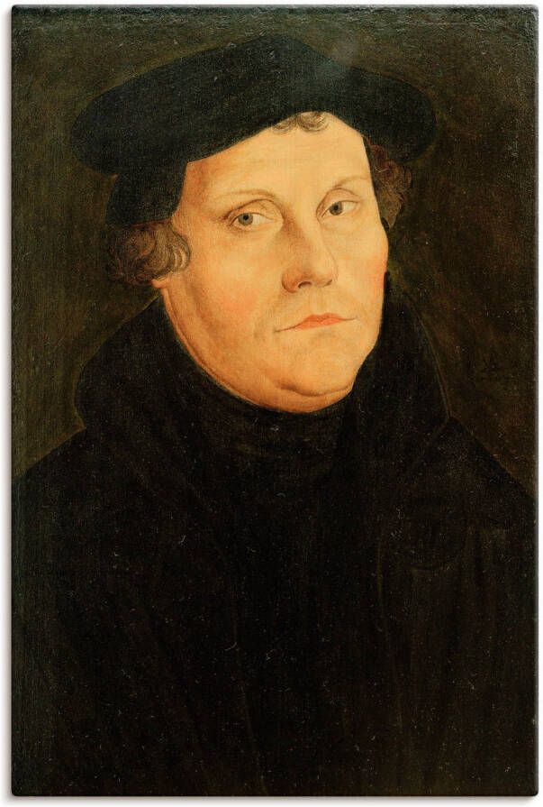 Artland Artprint Martin Luther als artprint op linnen poster in verschillende formaten maten