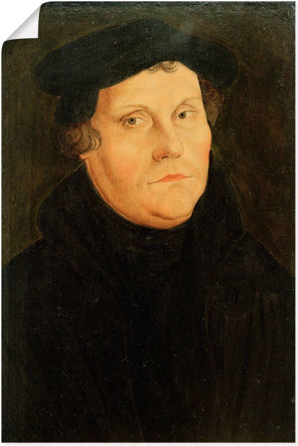 Artland Artprint Martin Luther als artprint op linnen poster in verschillende formaten maten