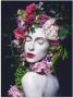 Artland Artprint Mooie Bloemenkoningin als artprint van aluminium artprint voor buiten artprint op linnen poster muursticker - Thumbnail 1