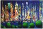 Artland Artprint New York Brooklyn Bridges - Thumbnail 1