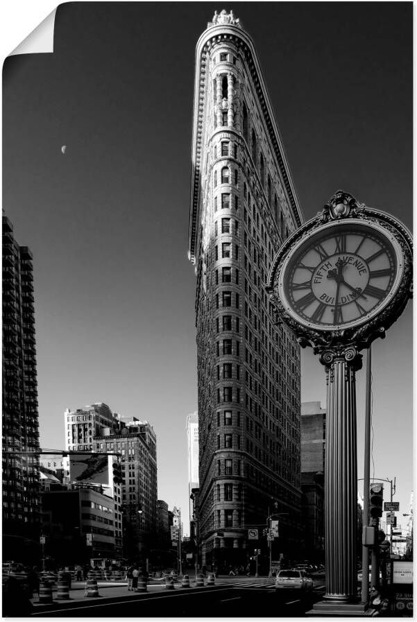 Artland Artprint New York Flatiron als artprint op linnen poster in verschillende formaten maten