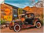 Artland Artprint Oldtimer Route 66 Hackberry als artprint op linnen muursticker in verschillende maten - Thumbnail 1