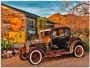 Artland Artprint Oldtimer Route 66 Hackberry als artprint op linnen muursticker in verschillende maten - Thumbnail 1