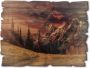 Artland Artprint op hout Alpien hoogland - Thumbnail 1