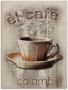 Artland Artprint op hout Colombia het café - Thumbnail 1