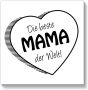 Artland Artprint op hout De beste mama ter wereld - Thumbnail 1