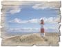 Artland Artprint op hout Vuurtoren Sylt - Thumbnail 1