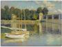 Artland Artprint op linnen De brug van Argenteuil. 1874 - Thumbnail 1