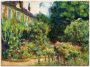 Artland Artprint op linnen Het huis van de kunstenaar in Giverny. 1913 - Thumbnail 1