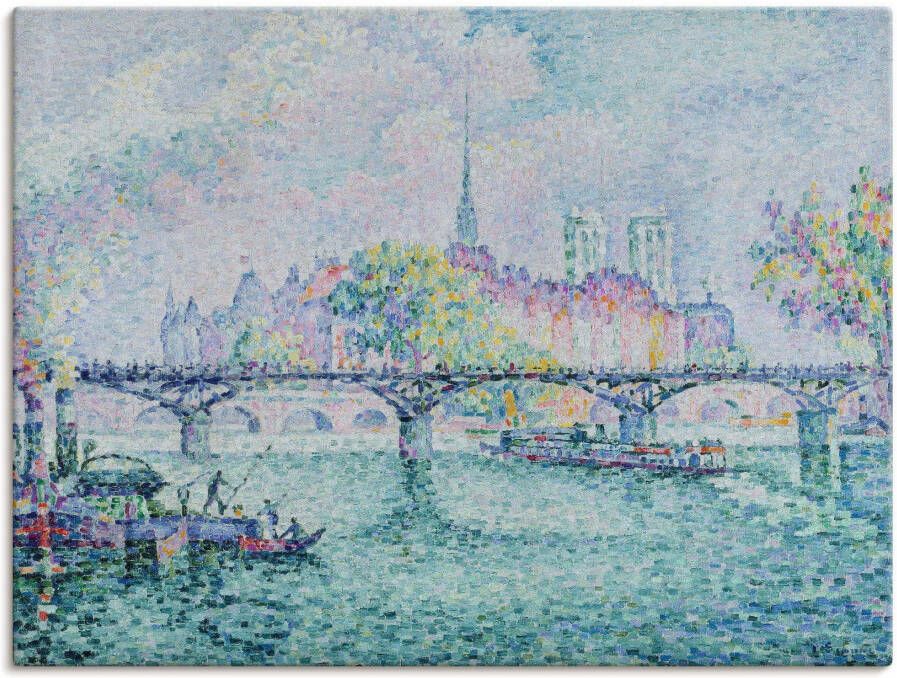 Artland Artprint op linnen Parijs blik op Ile de la Cité. 1913