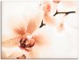 Artland Artprint Orchidee abstracte collage als artprint op linnen poster in verschillende formaten maten - Thumbnail 1