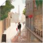 Artland Artprint Parijs Romance I als artprint op linnen poster muursticker in verschillende maten - Thumbnail 1