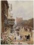 Artland Artprint Piccadilly London. 1894 als artprint op linnen poster in verschillende formaten maten - Thumbnail 1