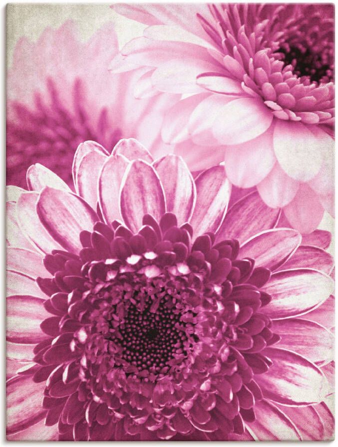 Artland Wandfolie Pinkkleurige gerbera - Foto 1