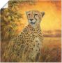 Artland Artprint Portret cheeta als artprint van aluminium artprint voor buiten poster in diverse formaten - Thumbnail 1