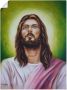 Artland Artprint Portret van Jezus Christus als artprint op linnen poster in verschillende formaten maten - Thumbnail 1