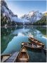 Artland Artprint Pragser Wildsee in Zuid-Tirol als artprint van aluminium artprint voor buiten artprint op linnen in verschillende maten - Thumbnail 1