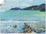 Artland Artprint Rapallo uitzicht op Portofino. Rond 1906 als artprint op linnen poster in verschillende formaten maten - Thumbnail 1