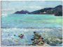 Artland Artprint Rapallo uitzicht op Portofino. Rond 1906 als artprint op linnen poster in verschillende formaten maten - Thumbnail 1