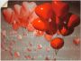 Artland Artprint Rode harten als poster muursticker in verschillende maten - Thumbnail 1