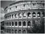 Artland Artprint Rome Colosseum monochroom als artprint van aluminium artprint voor buiten poster in diverse formaten - Thumbnail 1