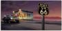 Artland Artprint Route 66 als artprint op linnen in verschillende maten - Thumbnail 1