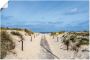 Artland Artprint Strandpad aan de kust van de Oostzee als artprint van aluminium artprint voor buiten artprint op linnen poster muursticker - Thumbnail 1