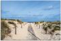 Artland Artprint Strandpad aan de kust van de Oostzee als artprint van aluminium artprint voor buiten artprint op linnen poster muursticker - Thumbnail 1