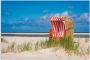 Artland Artprint Strandstoel 337 als artprint op linnen muursticker in verschillende maten - Thumbnail 1