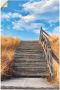 Artland Artprint Trap Bohlenweg eiland Amrum als poster muursticker in verschillende maten - Thumbnail 1