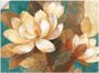 Artland Artprint Turquoise magnolia's als poster muursticker in verschillende maten - Thumbnail 1