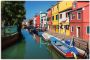 Artland Artprint Veelkleurig gebouw op eiland Burano Venetië als artprint op linnen poster in verschillende formaten maten - Thumbnail 1