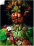 Artland Artprint Vertumnus (keizer Rudolf II.). 1590 als artprint op linnen poster in verschillende formaten maten - Thumbnail 1