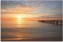 Artland Artprint Voorjaar op de Seiser bergweide s Morgens vroeg aan de Oostzee als artprint van aluminium artprint voor buiten artprint op linnen poster muursticker - Thumbnail 1