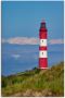 Artland Artprint Vuurtoren van Amrum als artprint op linnen poster in verschillende formaten maten - Thumbnail 1