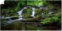 Artland Artprint Waterval panorama als artprint op linnen poster in verschillende formaten maten - Thumbnail 1