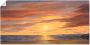 Artland Artprint Zon aan het strand als artprint van aluminium artprint voor buiten artprint op linnen poster muursticker - Thumbnail 1