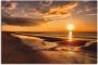 Artland Artprint Zonsondergang aan de Middellandse Zee als artprint op linnen poster muursticker in verschillende maten - Thumbnail 1