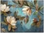 Artland Artprint Zwevende magnolia als artprint op linnen poster muursticker in verschillende maten - Thumbnail 1