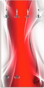 Artland Kapstok Creatief element rood voor uw artdesign gedeeltelijk gemonteerd