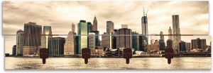 Artland Kapstok Lower Manhattan skyline gedeeltelijk gemonteerd