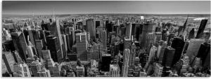 Artland Kapstok Luftbild van Manhattan New York City VS MDF