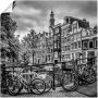 Artland Poster Amsterdam Bloemgracht als artprint van aluminium artprint op linnen muursticker of poster in verschillende maten - Thumbnail 1