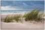 Artland Poster Duin en strand bij Hirtshals Denemarken als artprint van aluminium artprint voor buiten artprint op linnen in verschillende maten - Thumbnail 1