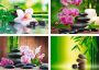 Artland Poster Spa bamboe takjes zen stenen (4 stuks) - Thumbnail 1