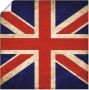 Artland Poster Verenigd Koninkrijk vlag als artprint van aluminium artprint op linnen muursticker of poster in verschillende maten - Thumbnail 1