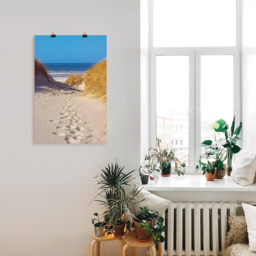 Artland Poster Weg naar het strand II